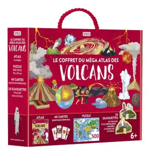 Le coffret des volcans children's book Sassi Mega Atlas image-0