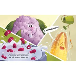 Children's book Sassi Legumes En Colere - L'Usine Des Choses Inutiles image-1