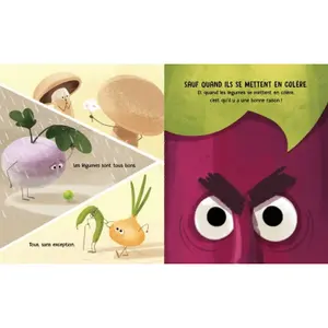 Children's book Sassi Legumes En Colere - L'Usine Des Choses Inutiles image-2
