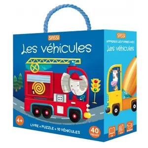 Puzzle Sassi Les Vehicules image-2