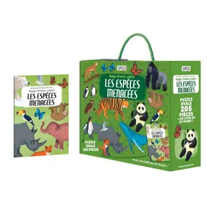 Children's book Sassi Les Animaux. Les Espèces Menacées De La Planete image-0