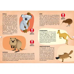 Children's book Sassi Les Animaux. Les Espèces Menacées De La Planete image-4