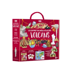 Volcanoes mega atlas box set Sassi image-0