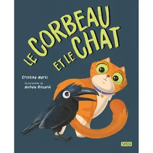 Children's book Sassi Le Corbeau Et Le Chat image-0