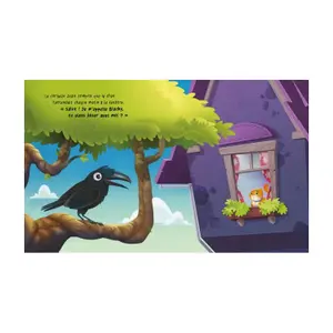 Children's book Sassi Le Corbeau Et Le Chat image-2