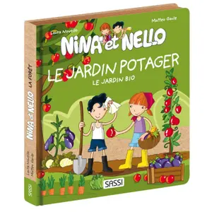Children's book Sassi Le jardin bio - Nina et Nello image-0