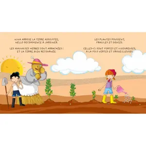 Children's book Sassi Le jardin bio - Nina et Nello image-3