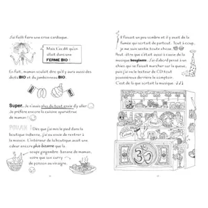 Children's book Sassi Clara Catastrophe - Le Ver De Trop image-2