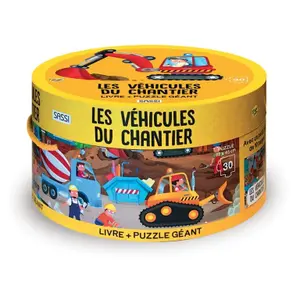 Puzzle Sassi Les Véhicules Du Chantier image-3