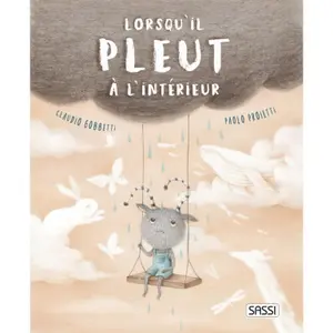 Children's book Sassi Lorsqu'Il Pleut A L'Interieur image-0