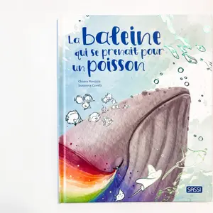 Children's book Sassi La Baleine Qui Se Prenait Pour Un Poisson image-0