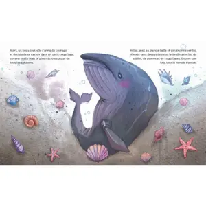 Children's book Sassi La Baleine Qui Se Prenait Pour Un Poisson image-3