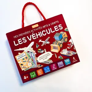 Children's book Sassi Les Véhicules- Arts & Crafts image-0