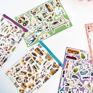 Children's book Sassi Les Véhicules- Arts & Crafts image-1