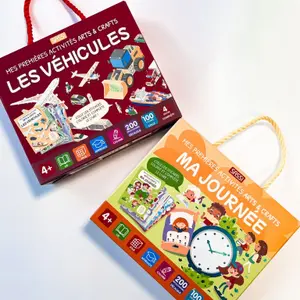 Children's book Sassi Les Véhicules- Arts & Crafts image-2