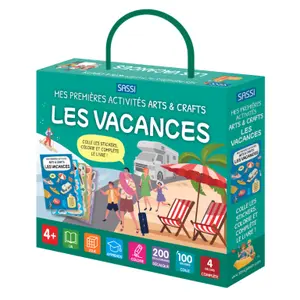 Children's book Sassi Les Vacances- Arts & Crafts image-0