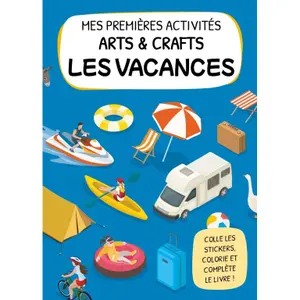 Children's book Sassi Les Vacances- Arts & Crafts image-1