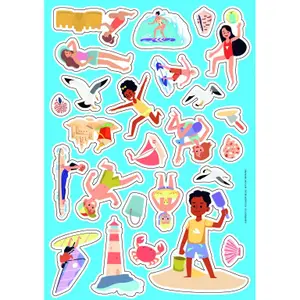 Children's book Sassi Les Vacances- Arts & Crafts image-3