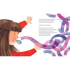 Children's book Sassi Zoe Et Le Nuage Violet image-1