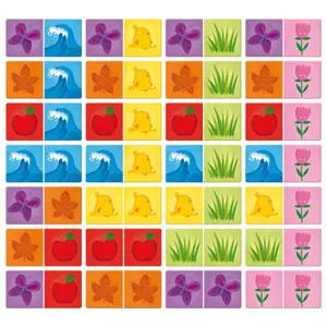 Games &amp; education Sassi Domino Couleurs image-1