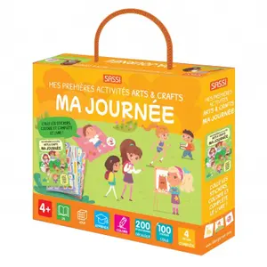 Children's book Sassi Ma Journée- Arts & Crafts image-0