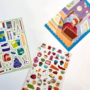 Children's book Sassi Ma Journée- Arts & Crafts image-1