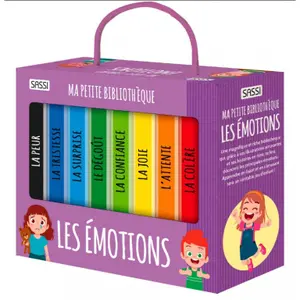 Children's book Sassi Les Emotions image-0