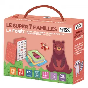 Card games Sassi Le Super 7 Familles. La Foret image-0
