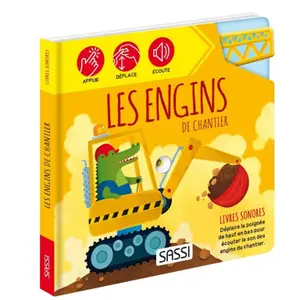 Children's book Sassi Les Engins De Chantier image-0