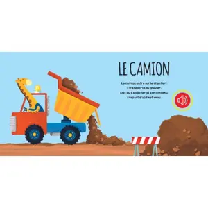 Children's book Sassi Les Engins De Chantier image-2