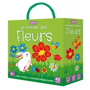 Puzzle Sassi Le Monde Des Fleurs image-0