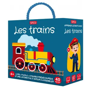 Puzzle Sassi Les Trains image-0
