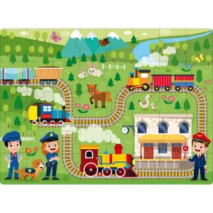 Puzzle Sassi Les Trains image-2