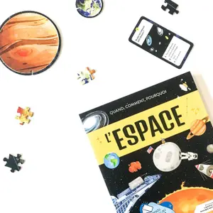 Children's book le coffret de l'espace ne Sassi Atlas image-3