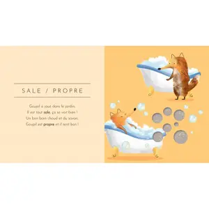 Children's book Sassi Touche à tout - Les Contraires image-1