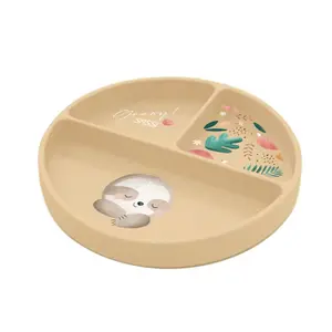 Piatto per bambini Sassi Gnawy Le paresseux image-0