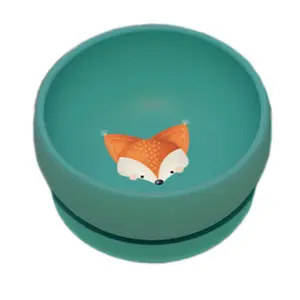 Ciotola per bambini Sassi Crunchy le Renard image-0