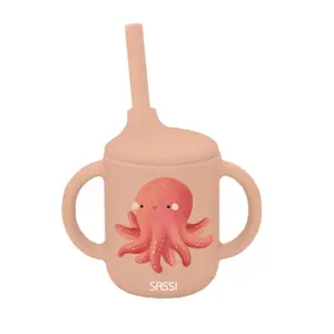 Gobelet à paille pour enfant Sassi Slurpy le Poulpe image-0