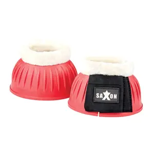 Cloches pour cheval polaire Saxon Trim Rubber image-0