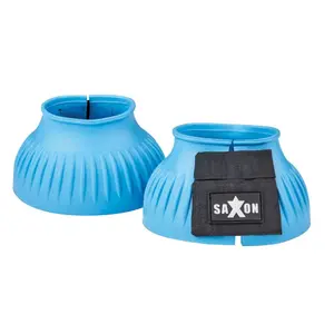 Cloches pour cheval Saxon Ribbed Touch Tape image-0