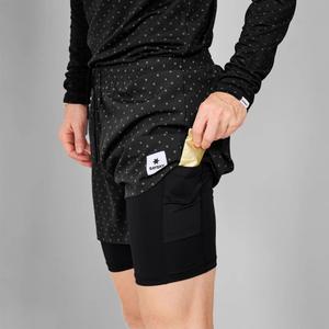 Short 2 in 1 Saysky Reflective Polka Pace 5" image-5