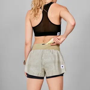 Short 2 en 1 femme Saysky Pace 3" image-2