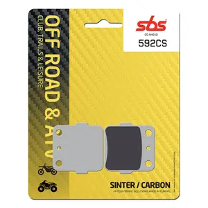 Pastilhas de travão Sbs Go Ahead 592CS image-0