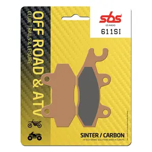 Klocki hamulcowe Sbs Go Ahead 611SI image-0
