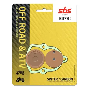Plaquette de frein Sbs Go Ahead 637 SI image-0