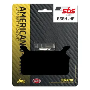 Plaquette de frein Sbs Go Ahead 668H.HF image-0