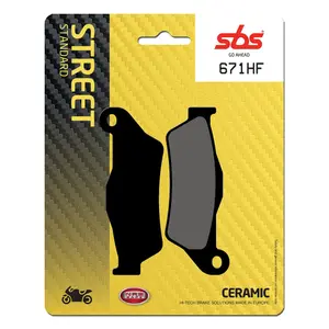 Plaquette de frein Sbs Go Ahead 671HF image-0