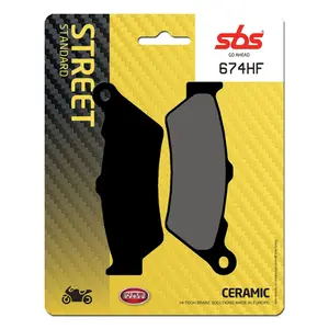 Klocki hamulcowe Sbs Go Ahead 674HF image-0