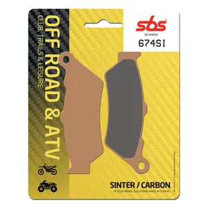 Klocki hamulcowe Sbs Go Ahead 674SI image-0