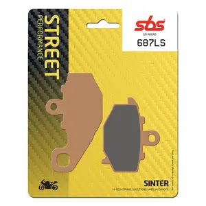 Τακάκια φρένου Sbs Go Ahead 687 (LS) image-0